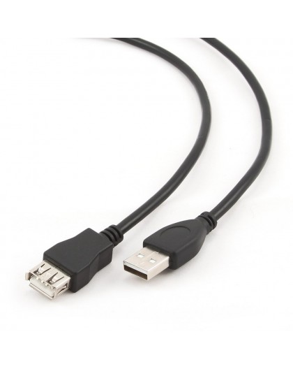 Gembird 3m USB 2.0 A M/FM USB cable USB A Black