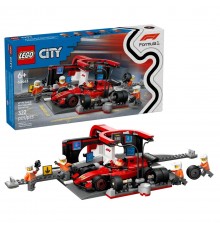 LEGO CITY 60443 F1 - Pit Stop & Pit Crew with Ferrari Car