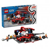 LEGO CITY 60443 F1 - Pit Stop & Pit Crew with Ferrari Car