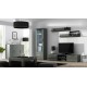 Cama TV stand SOHO 180 grey/grey gloss