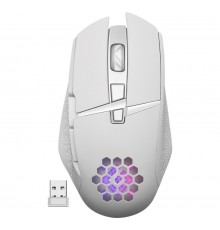 MOUSE DEFENDER GM-514 GLORY OPTIC RF RGB 3200dpi 7P WHITE