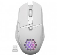 MOUSE DEFENDER GM-514 GLORY OPTIC RF RGB 3200dpi 7P WHITE