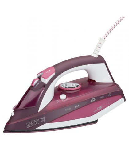 Clatronic DB 3705 Steam iron Ceramic soleplate 2600 W Rose