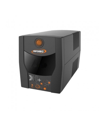 Infosec INF_661123 Backup Power Supply UPS X1+ 700 IEC, 700VA, 360W, 4× C13