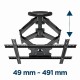 Gembird WM-75ST-01 TV mount/stand 190.5 cm (75") Black