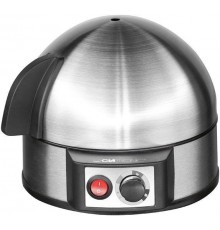 Clatronic EK 3321 egg cooker 7 egg(s) 400 W Black, Stainless steel