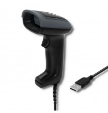 Сканер штрих-кода и QR-кода Qoltec 50863 проводной | USB