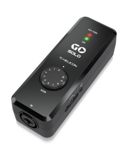 TC Helicon GO Solo Interfejs audio/MIDI do urządzeń mobilnych