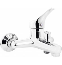Wall-mounted bathtub mixer