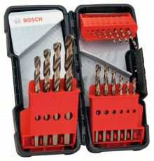 BOSCH METAL DRILL BIT SET HSS-CO 18pcs. TOUGHBOX