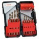 BOSCH METAL DRILL BIT SET HSS-CO 18pcs. TOUGHBOX