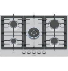 Bosch Serie 6 PCQ7A5I90 hob Stainless steel Built-in 75 cm Gas 5 zone(s)