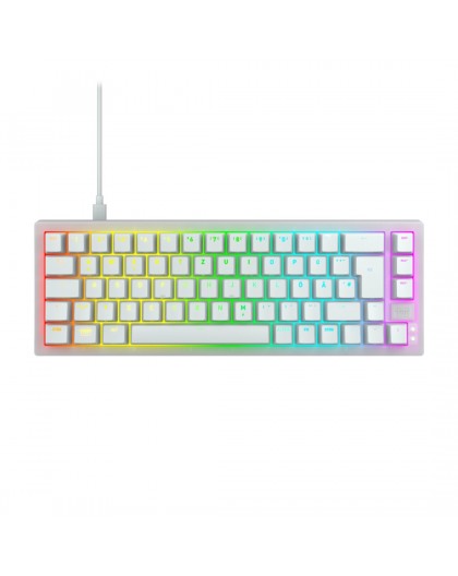 CHERRY K5V2 Compact keyboard Gaming USB QWERTZ German White