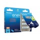 Rechargeable batteries PANASONIC ENELOOP AAA 800 mAh 4 szt + case (BK-4MCDE/4CP+CASE)