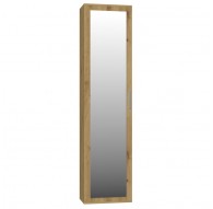 Topeshop DUO SZAFKA ARTISAN bedroom wardrobe/closet 2 shelves 1 door(s) Oak