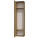 Topeshop DUO SZAFKA ARTISAN bedroom wardrobe/closet 2 shelves 1 door(s) Oak