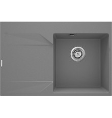 Granit. sink 1-bowl with drainer - left