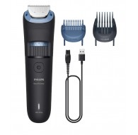 Philips Beard Trimmer 3000 Series BT3665/15 Beard grooming with full metal blades