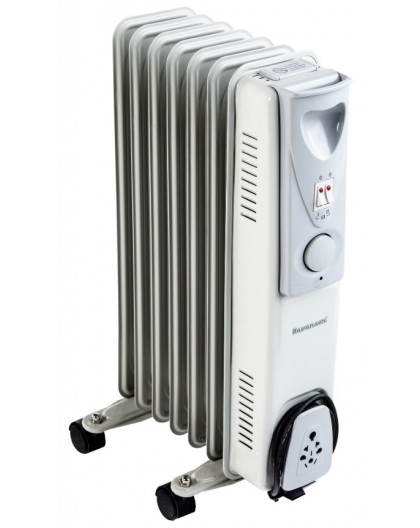 Ravanson OH-07 electric space heater Oil electric space heater Indoor Grey 1500 W