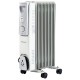Ravanson OH-07 electric space heater Oil electric space heater Indoor Grey 1500 W