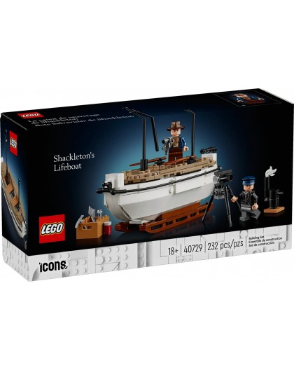 LEGO ICONS 40729 Shackleton's Lifeboat