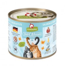 GRANATAPET DeliCATessen Salmon and turkey - wet cat food - 200g