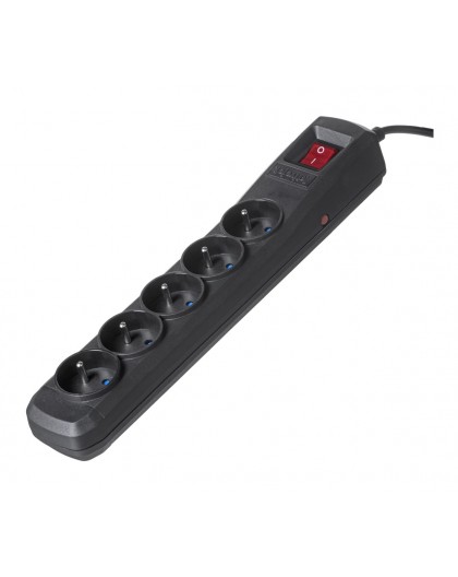 Activejet black power strip with cord ACJ COMBO 5G 1,5M/BEZP.AUTO/CZ