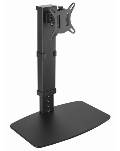 Gembird MS-D1ST-02 Height adjustable full-motion monitor desk stand, 17"-32", black