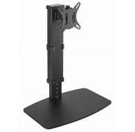 Gembird MS-D1ST-02 Height adjustable full-motion monitor desk stand, 17"-32", black