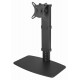 Gembird MS-D1ST-02 Height adjustable full-motion monitor desk stand, 17"-32", black