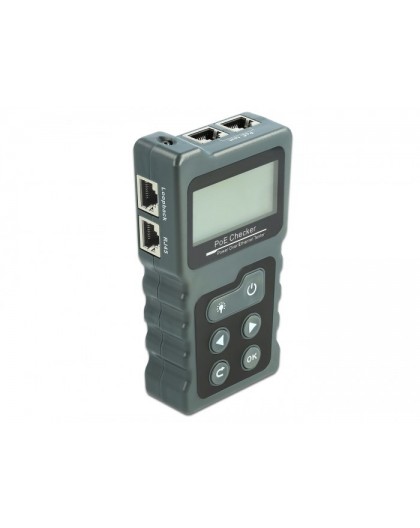 DeLOCK LCD Cable Tester RJ45 / PoE / DC