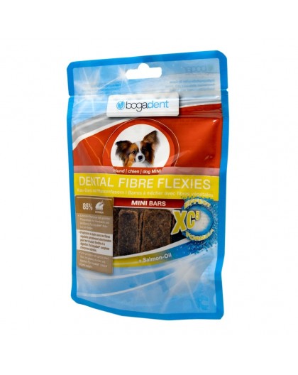 BOGAR Bogadent Dental fibre flexies Mini bars - dog treat - 70g