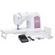 Singer 6699 sewing machine, electronic, white, pink