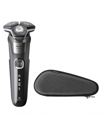 Philips SHAVER Series 5000 S5887/30 men's shaver Rotation shaver Trimmer Black, Grey