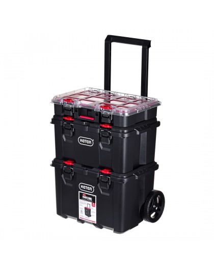 Set of 3 Stack "N "Roll boxes KETER