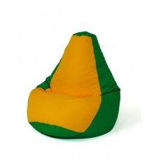 Sako kottimiseks padjake Pear roheline-kollane XL 130 x 90 cm