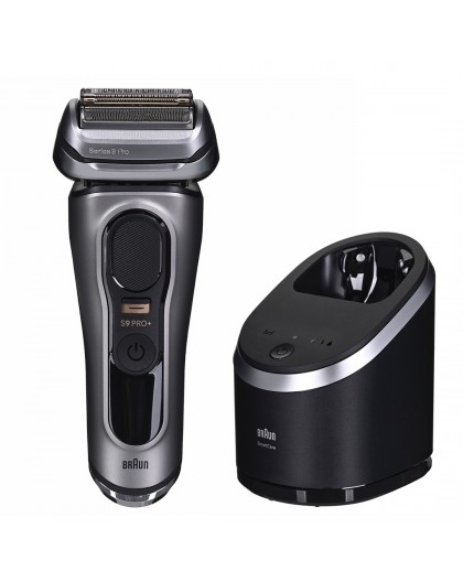Braun Series 9 Pro+ 9565cc Wet & Dry Foil shaver Trimmer Metallic