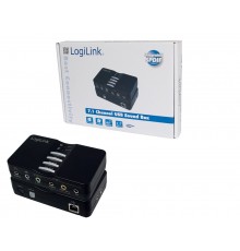LogiLink USB Sound Box Dolby 7.1 8-Channel 7.1 channels