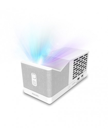 Philips Screeneo UL5 Smart Ultra short throw projector 550 ANSI lumens DLP 1080p (1920x1080) Grey, White