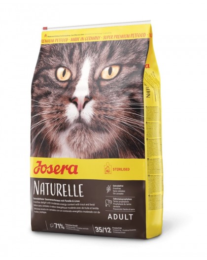 Josera Cat NATURELLE Adult Sterilised Trout - food for sterilised cats - 10kg