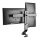 Maclean MC-854 Holder for two monitors / double 17 "-27" 14kg VESA 75x75 100x100 fits MC-848 and MC-849