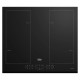 Beko HII64206F2MT Black Built-in 58 cm Zone induction hob 4 zone(s)