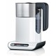 Bosch TWK8611P electric kettle 1.5 L 2400 W Anthracite, Stainless steel, White