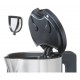 Bosch TWK8611P electric kettle 1.5 L 2400 W Anthracite, Stainless steel, White