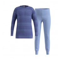 Thermal underwear - Odlo Set long ACTIVE WARM SET size 104 cm Blue