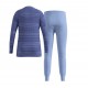 Thermal underwear - Odlo Set long ACTIVE WARM SET size 104 cm Blue