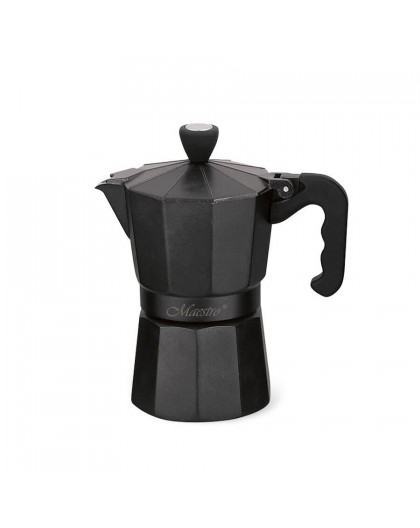 Maestro 3 cup coffee machine MR-1666-3-BLACK black