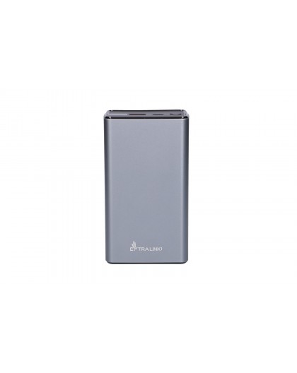 Extralink EPB-127 30000mAh Silver | Power Bank | Power bank, 65W PD, USB-C