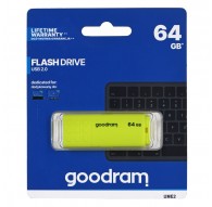 Goodram UME2-0640Y0R1 USB flash drive 64 GB USB Type-A 2.0 Yellow