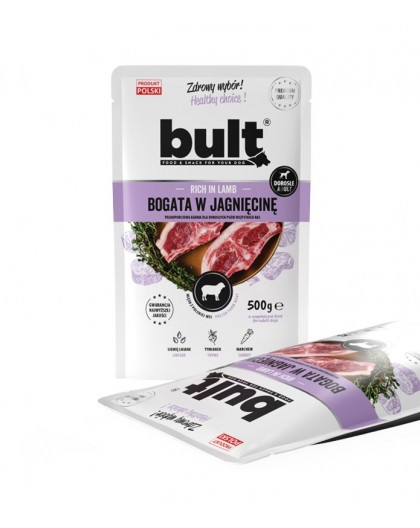 BULT Rich in lamb - wet dog food - 500g